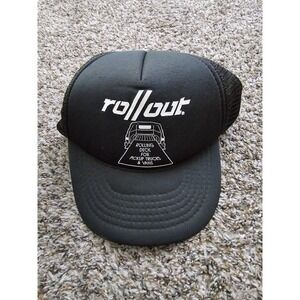 Vintage Headmost Snapback Trucker Hat Rollout Rolling Deck
